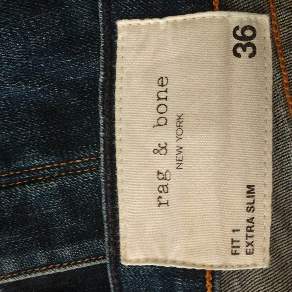 Rag and bone skinny jeans Fit 1